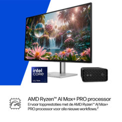 HP Z2 Mini G1a Wolf Pro Security Edition Copilot+ PC AMD Ryzen AI Max+ PRO PRO 395 128 GB LPDDR5x-SDRAM 2 TB SSD Windows 11 Pro Mini PC Workstation AI Workstation, AI PC Zwart - Afbeelding 6
