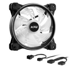 XPG HURRICANE 120 ARGB PWM Moederbord Ventilator 12 cm Zwart 1 stuk(s) - Afbeelding 4