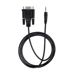 StarTech.com 1m DB9 naar 3.5mm Seriële Kabel voor Serial Device Configuratie, RS232 DB9 Male naar Jack Kabel voor Calibratie van Projectors, Digital Signage, TVs via Audio Jack - Afbeelding 6
