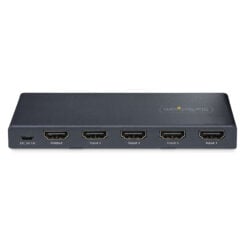 StarTech.com 4-Port 8K HDMI Switch, HDMI 2.1 Switcher 4K 120Hz HDR10+, 8K 60Hz UHD, HDMI Videoschakelaar 4 In 1 Out, Automatisch of Handmatig Schakelen, Inc. Power Adapter en Afstandsbediening - Afbeelding 4