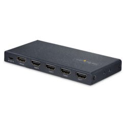 StarTech.com 4-Port 8K HDMI Switch, HDMI 2.1 Switcher 4K 120Hz HDR10+, 8K 60Hz UHD, HDMI Videoschakelaar 4 In 1 Out, Automatisch of Handmatig Schakelen, Inc. Power Adapter en Afstandsbediening - Afbeelding 3