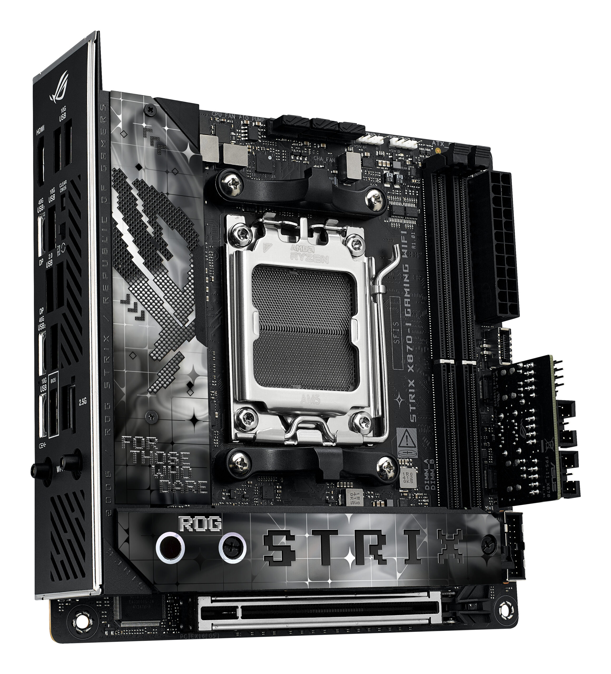 ASUS ROG STRIX X870-I GAMING WIFI AMD X870 Socket AM5 mini ITX - Afbeelding 6