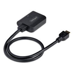 StarTech.com 2-Port HDMI Splitter, 4K 60Hz HDMI 2.0 Video, 4K HDMI Splitter 1 In 2 Out, 1x2 HDMI Display/Output Splitter, HDR/HDCP, 50cm Ingebouwde HDMI Kabel, HDMI Splitter voor TV/PC - Afbeelding 3