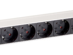 Equip 333293 energiedistributie 8 AC-uitgang(en) 1U Zwart, Zilver - Afbeelding 4