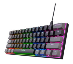 Trust GXT 923 YBAR Gaming Muis - Draadloze gamingmuis – 6 programmeerbare knoppen – 7200 DPI – Zwart