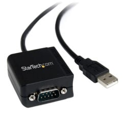 StarTech.com 2,5m 1-Port FTDI USB naar Seriële Adapter kabel met Optische Isolatie, USB naar RS232 Converter - TAA