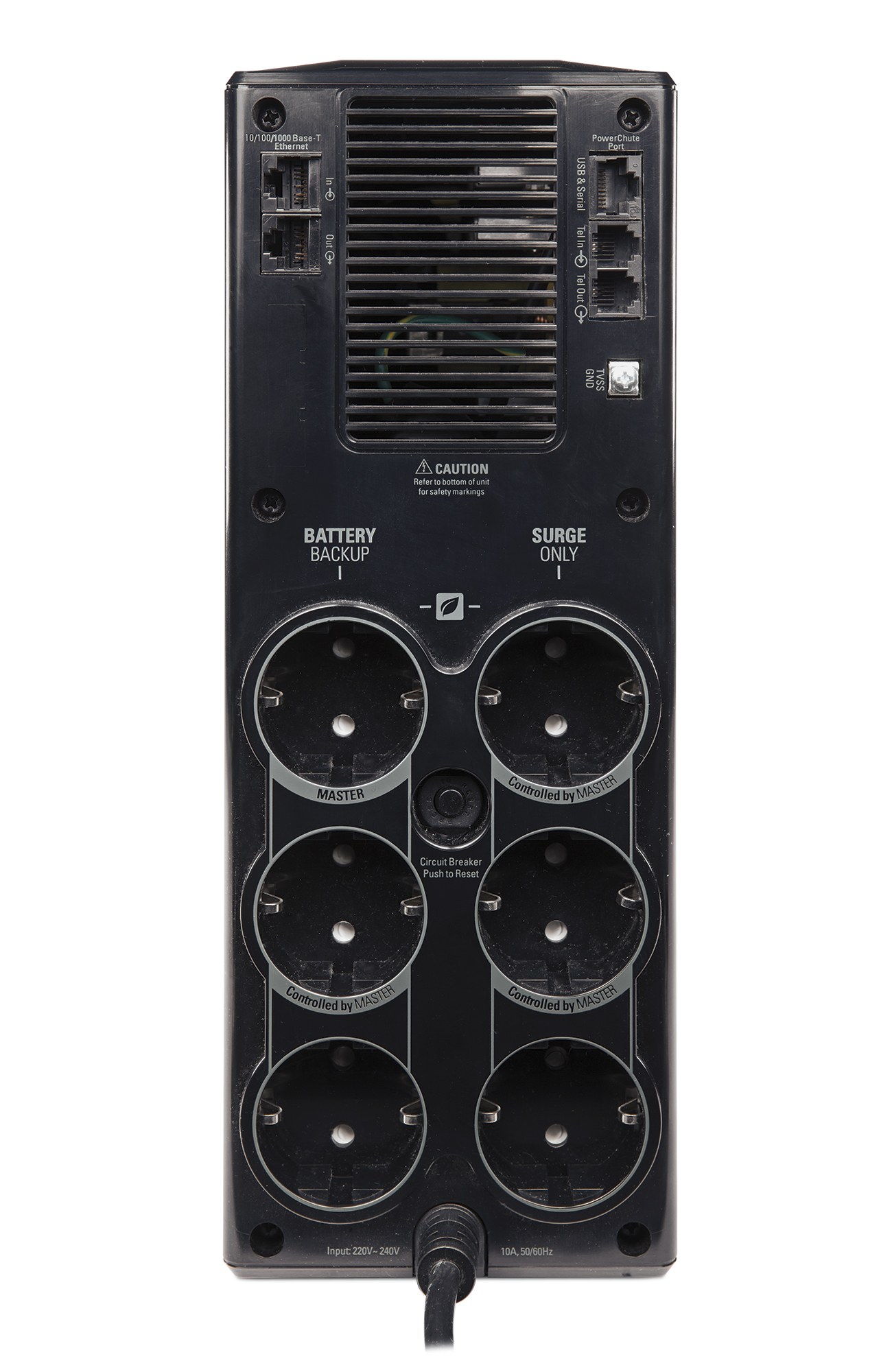 APC Back-UPS PRO BR1200G-GR - Noodstroomvoeding, 1200VA, 6x stopcontact, USB - Afbeelding 3