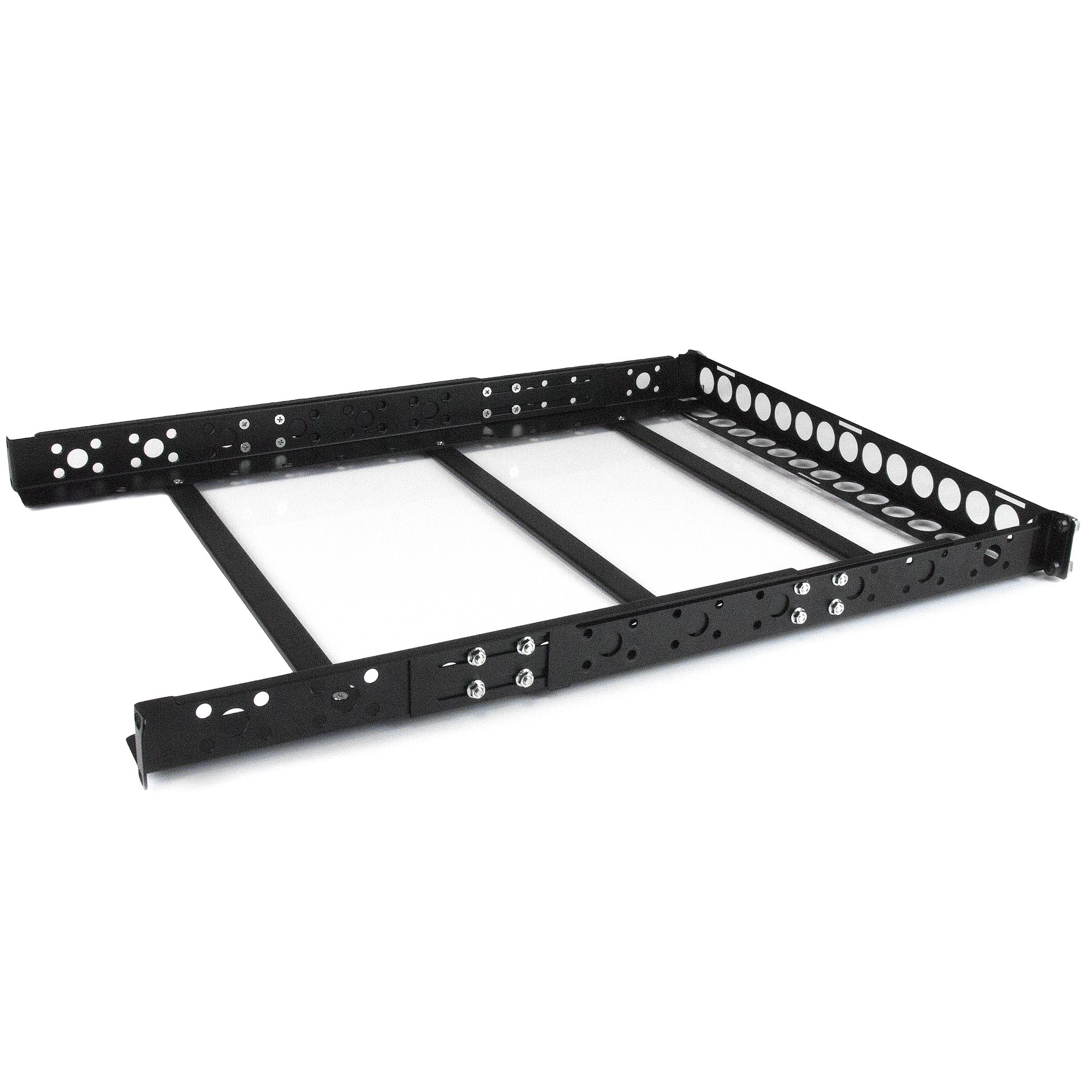 StarTech.com 1U Universal Server Rack Rails, Server Montagerails met Verstelbare Diepte, Rails voor 19inch Rack