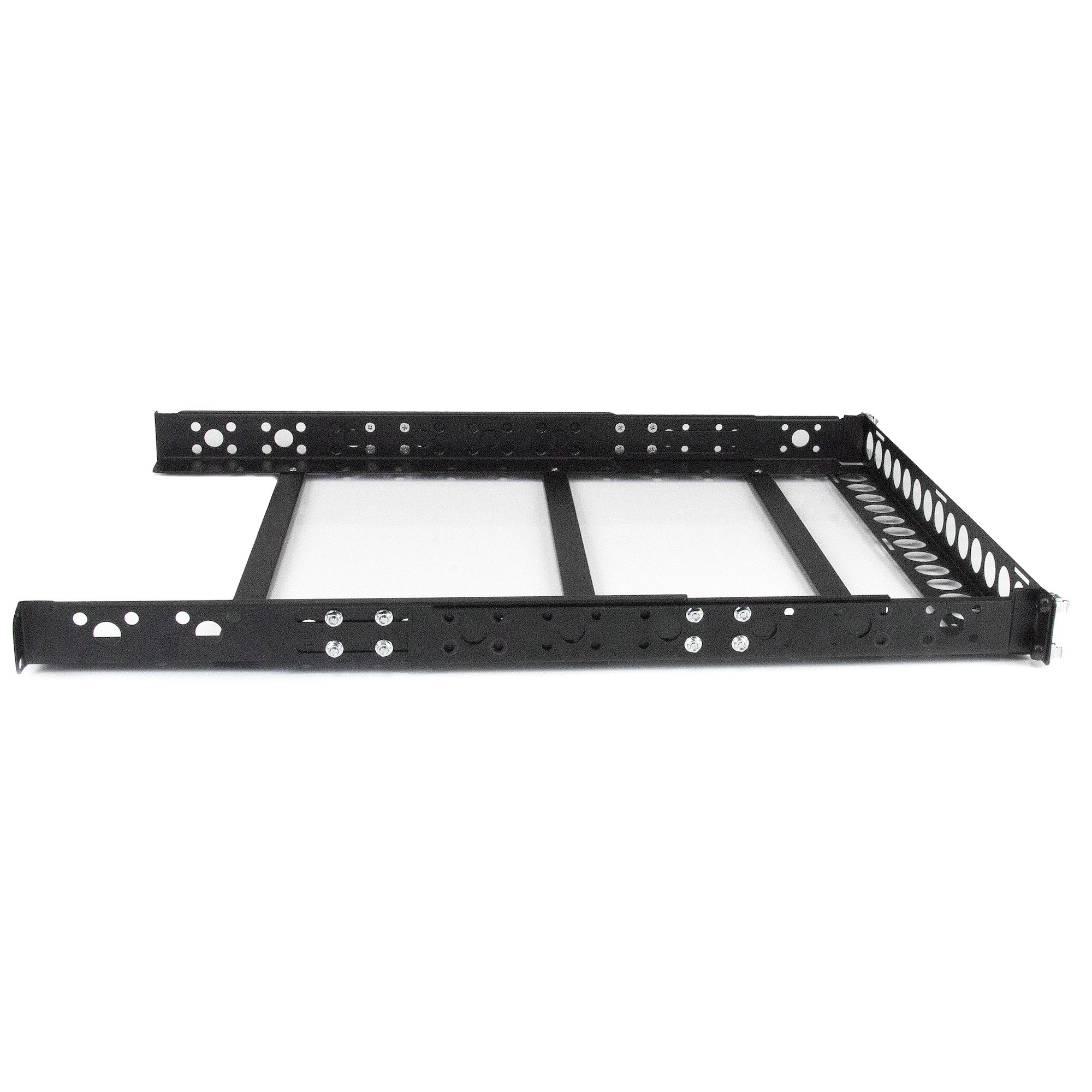 StarTech.com 1U Universal Server Rack Rails, Server Montagerails met Verstelbare Diepte, Rails voor 19inch Rack - Afbeelding 3