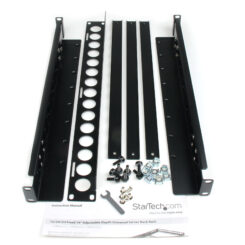 StarTech.com 1U Universal Server Rack Rails, Server Montagerails met Verstelbare Diepte, Rails voor 19inch Rack - Afbeelding 6