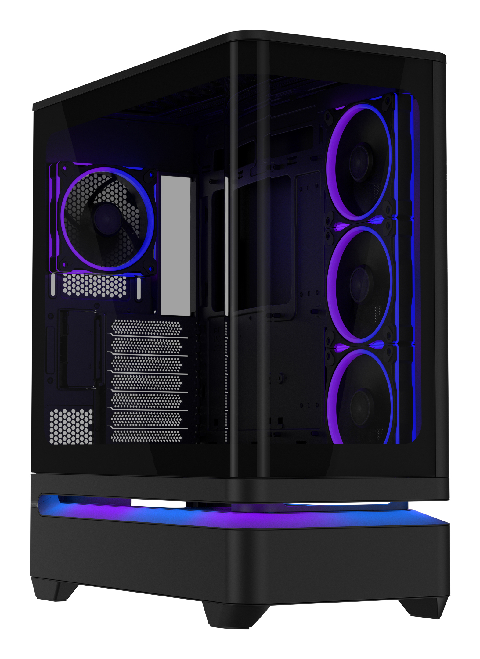 ASUS PRIME AP304 TG ARGB BLACK Zwart - Afbeelding 2