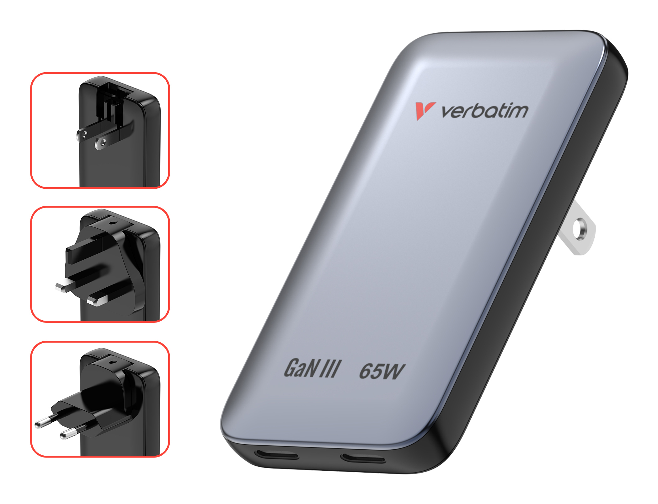 Verbatim Essentials Slim GaN-oplader - Afbeelding 3