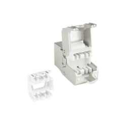 ACT Keystone Jack RJ45 CAT6A Shielded toolless met shutter - Afbeelding 6