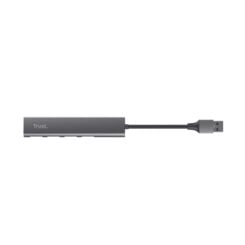 Trust Halyx USB Hub - 4-poorts USB-A hub – USB 3.2 Gen 1 – 5 Gbps – Grijs - Afbeelding 6