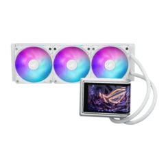 ASUS ROG RYUO IV 360 ARGB WHT Processor Alles-in-één vloeistofkoeler 12 cm Wit - Afbeelding 2