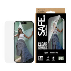 PanzerGlass SAFE. by ® Screen Protector iPhone 17 Pro | Ultra-Wide Fit w. EasyAligner Doorzichtige schermbeschermer Apple 1 stuk(s) - Afbeelding 3