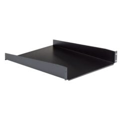 StarTech.com 2U Server Rack Schap - Universele Rack Mount Cantilever Shelf voor 19" Netwerk Kast & Apparatuur - Heavy Duty Staal - Capaciteit 23kg - Diepte 55cm (22”) - Zwart - Afbeelding 4