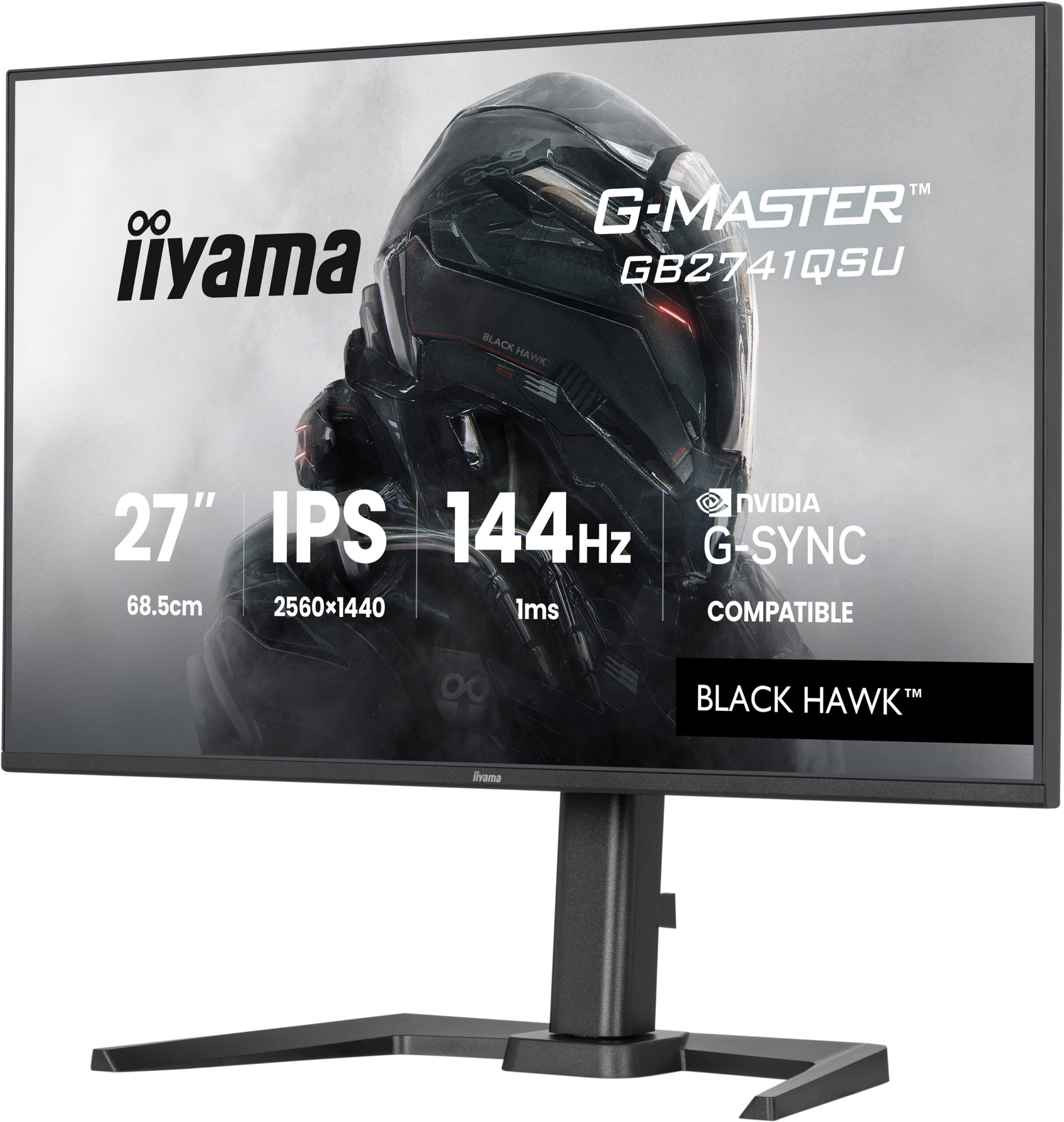 iiyama G-MASTER GB2741QSU-B1 computer monitor 68,6 cm (27") 2560 x 1440 Pixels 4K Ultra HD LED Zwart - Afbeelding 4