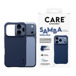 PanzerGlass CARE™ by ® Samba Case Italian Blue w. MagSafe iPhone 2026 Pro | 17 Pro mobiele telefoon behuizingen Hoes Transparant - Afbeelding 3