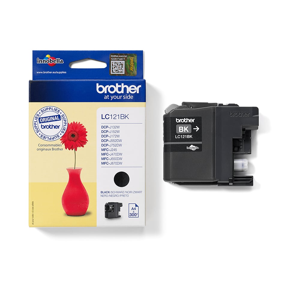 Brother LC-121BK Inktcartridge Zwart - Afbeelding 5