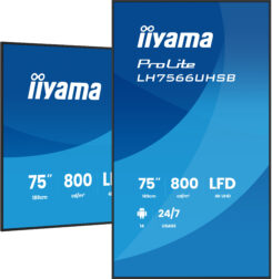 iiyama LH7566UHSB-B1AG beeldkrant Digitale signage flatscreen 190,5 cm (75") LCD Wifi 800 cd/m² 4K Ultra HD Zwart Type processor Android 24/7 - Afbeelding 5