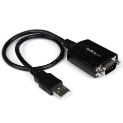 StarTech.com 1,8m 1-Port Professionele USB naar Seriële Adapter Kabel met COM Retentie, USB naar RS232 Converter - TAA