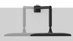 Neomounts DS70-250BL1 Monitorarm 17-35" - gasveer - Topfix - 180°-stop - Afbeelding 6