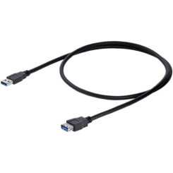 StarTech.com 1m SuperSpeed USB 3.0 (5Gbps) Verlengkabel A naar A - Zwart M/F - Afbeelding 5