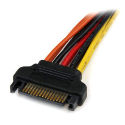 StarTech.com 15 cm vastklikkende SATA voeding-Y-splitterkabeladapter - M/F - Afbeelding 4