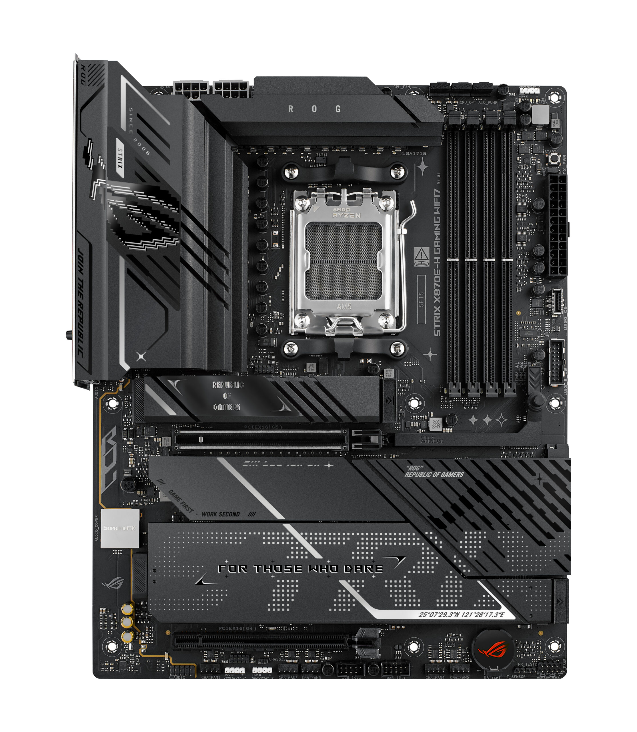ASUS ROG STRIX X870E-H GAMING WIFI7 AMD X870E Socket AM5 ATX - Afbeelding 2