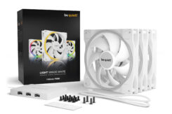 be quiet! Light Wings White | 140mm PWM Triple Pack Computer behuizing Ventilator 14 cm Wit 3 stuk(s) - Afbeelding 6
