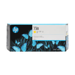 HP 738 300 ml gele inktcartridge voor DesignJet