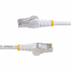 StarTech.com 2m CAT8 Netwerkkabel, Wit, Snagless RJ45, 25G/40G, 2000MHz, 100W PoE++, S/FTP, 26AWG 100% Pure Koperdraad, LSZH, Shielded Ethernet Kabel met Trekontlasting, Fluke Channel Getest - Afbeelding 4