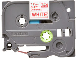 Brother TZE-232 labelprinter-tape Rood op wit - Afbeelding 3