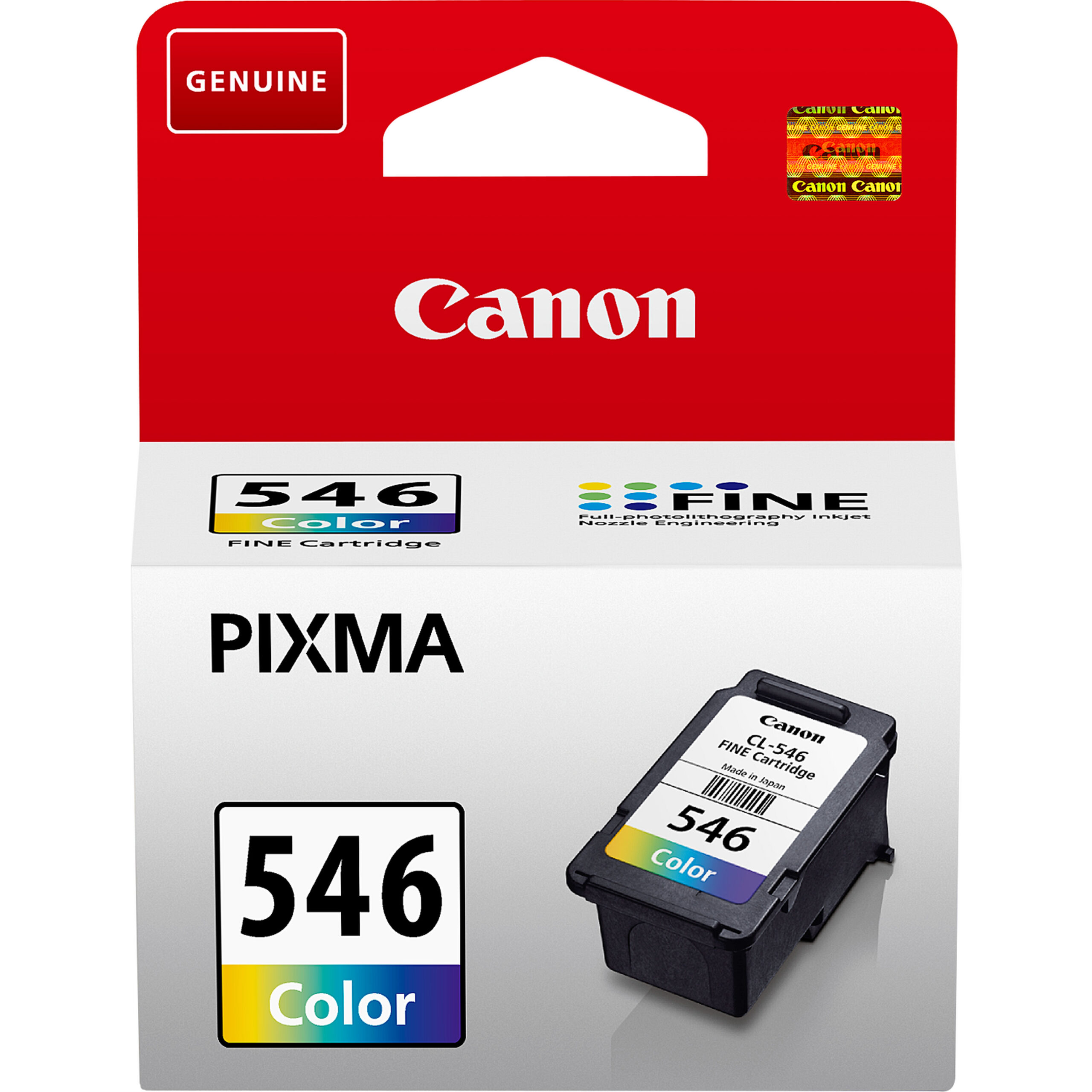 Canon CL-546 inktcartridge 1 stuk(s) Origineel Normaal rendement Cyaan, Magenta, Geel - Afbeelding 2