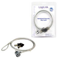 LogiLink Notebook Security Lock kabelslot 1,5 m - Afbeelding 2