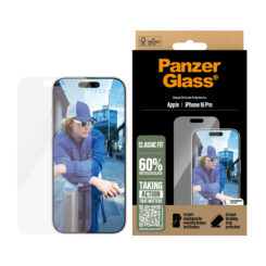 PanzerGlass ® Screen Protector iPhone 16 Pro | Classic Fit Doorzichtige schermbeschermer Apple 1 stuk(s) - Afbeelding 3