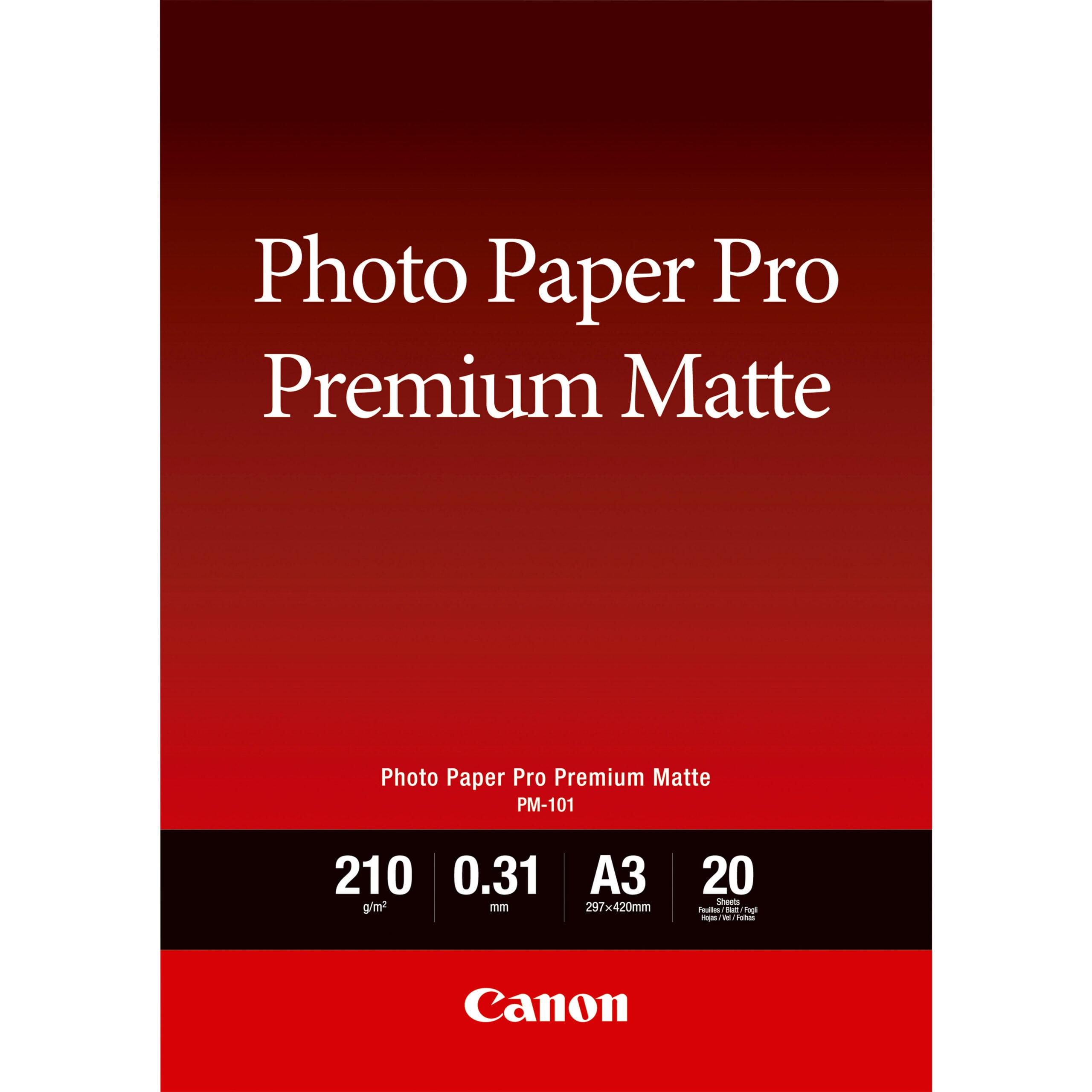 Canon 8657B006 pak fotopapier A3 - Afbeelding 2