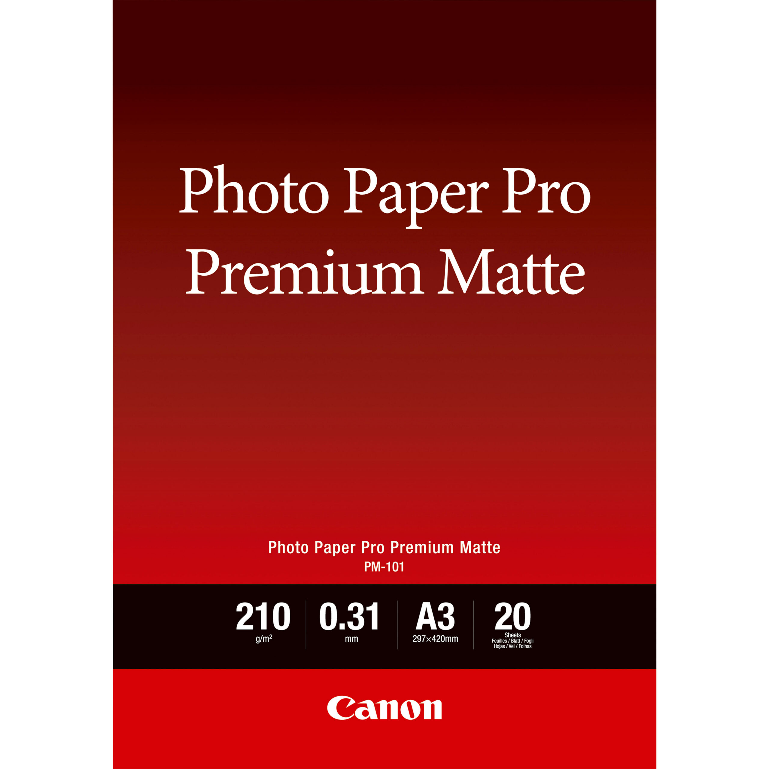 Canon 8657B006 pak fotopapier A3