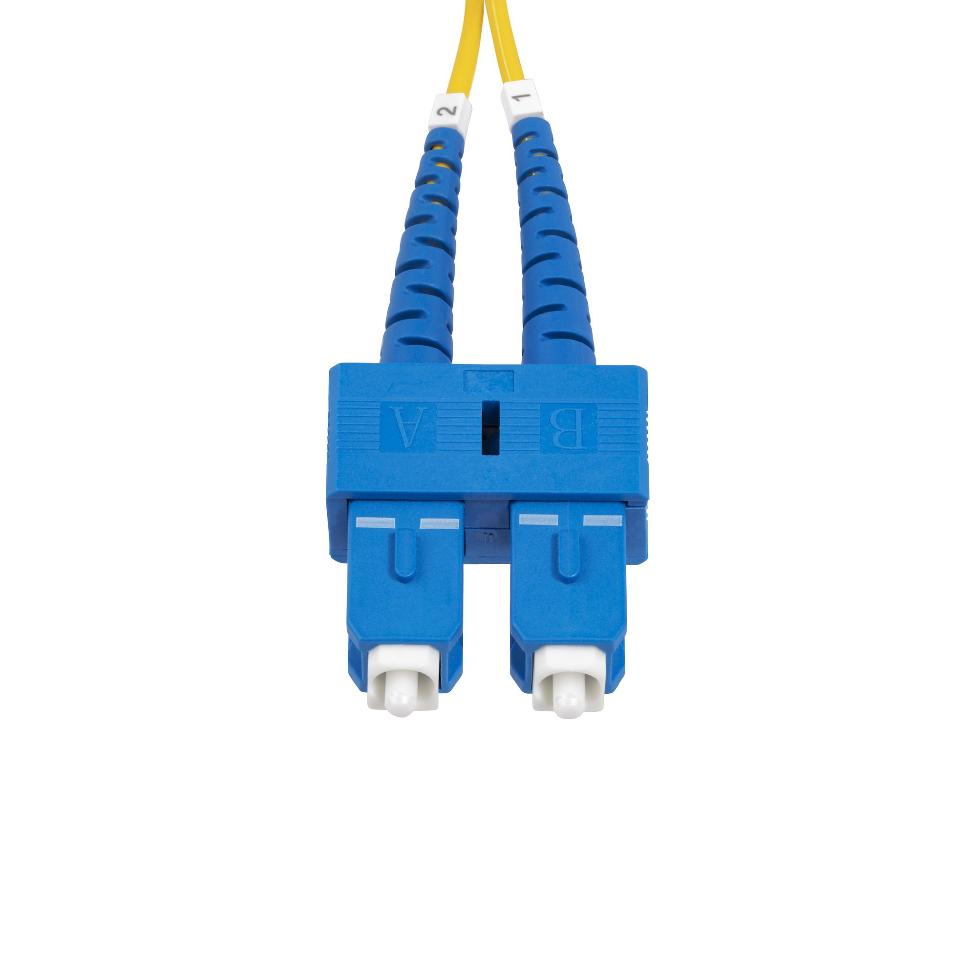 StarTech.com 2m SC naar SC (UPC) OS2 Single Mode Duplex Glasvezel Kabel, 9/125µm, Laser Optimized, 40G/100G, Flexibel Buigen, Low Insertion Loss, LSZH Fiber Patchkabel - Afbeelding 5