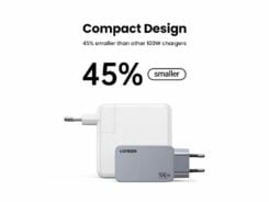 Ugreen Nexode Pro EU 3-Port GaN PD Fast Charger With USB-C Cable Universeel Zwart, Grijs AC Snel opladen Binnen - Afbeelding 4