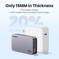 Ugreen Nexode Pro 65W GaN Travel Charger Binnen - Afbeelding 3