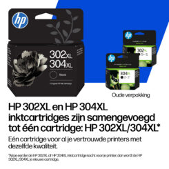 HP 302/304 originele driekleureninktcartridge - Afbeelding 4
