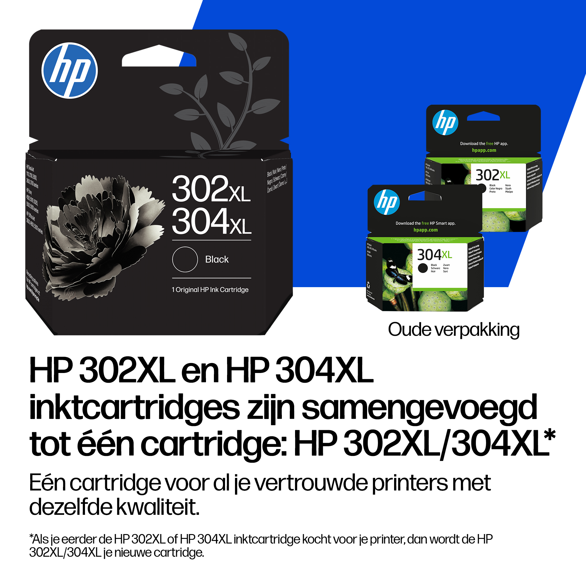 HP 302/304 originele driekleureninktcartridge - Afbeelding 4
