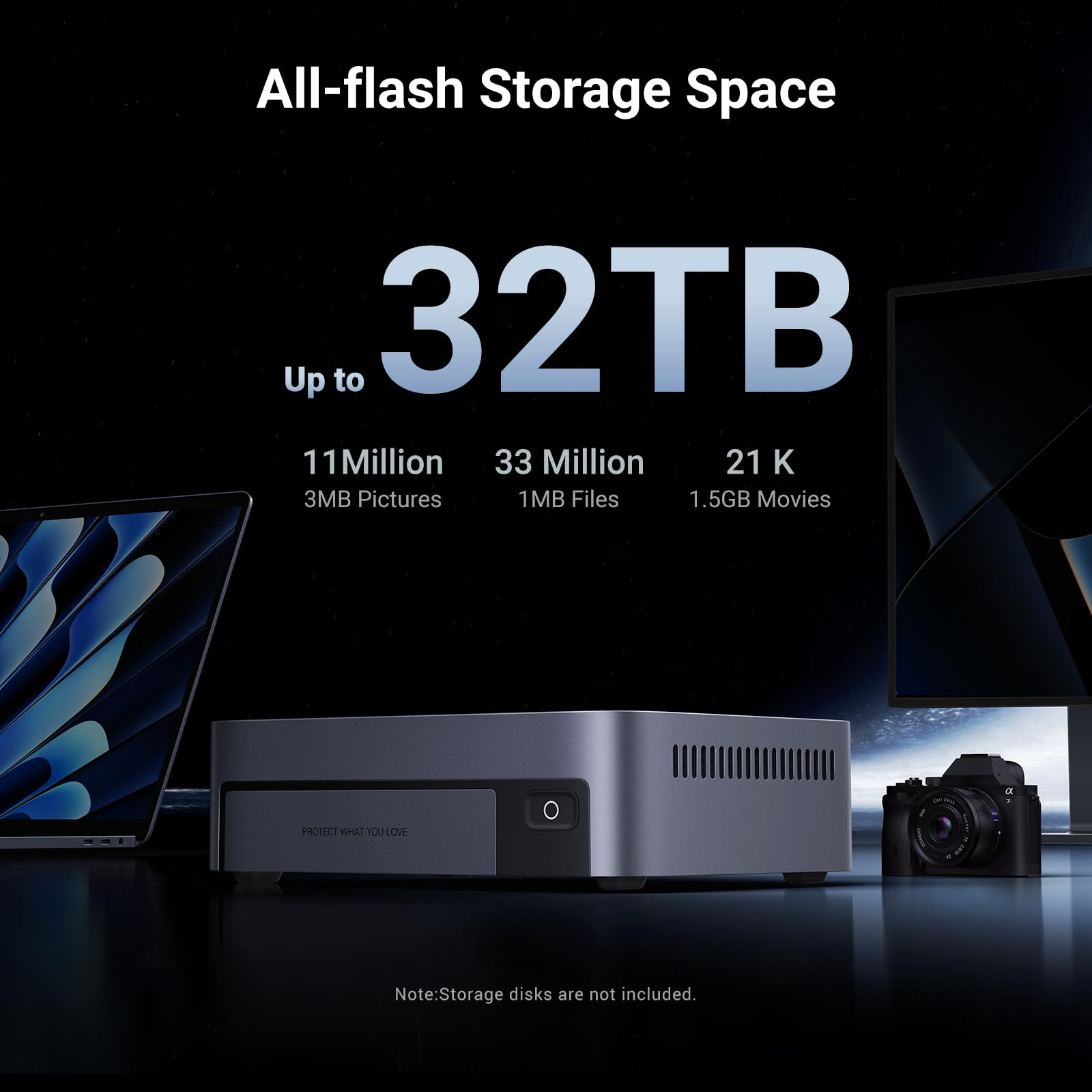 Ugreen DXP480T Plus NAS Desktop Intel® Core™ i5 8 GB DDR5 Grijs - Afbeelding 5