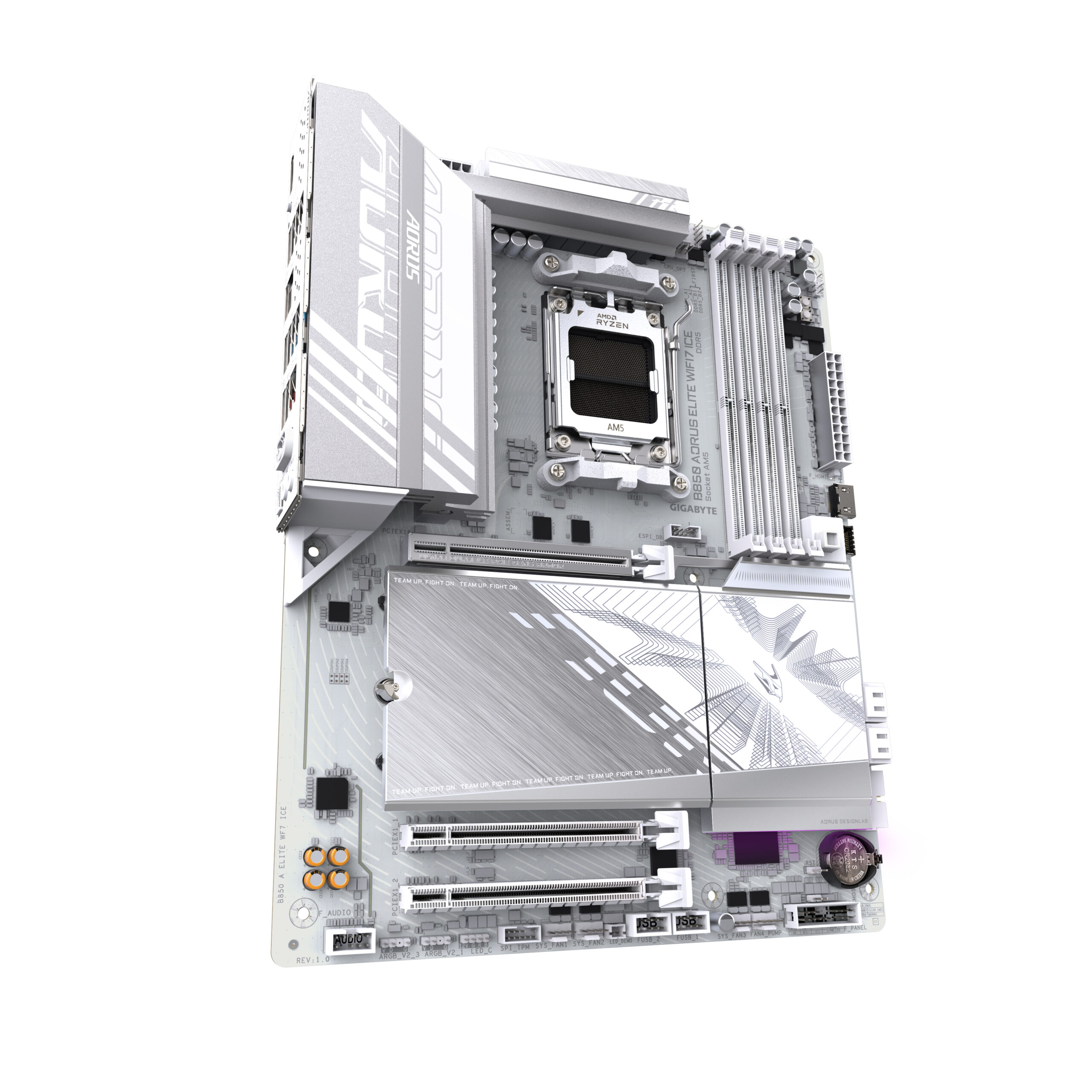 GIGABYTE B850 AORUS ELITE WIFI7 ICE Moederbord - Afbeelding 4
