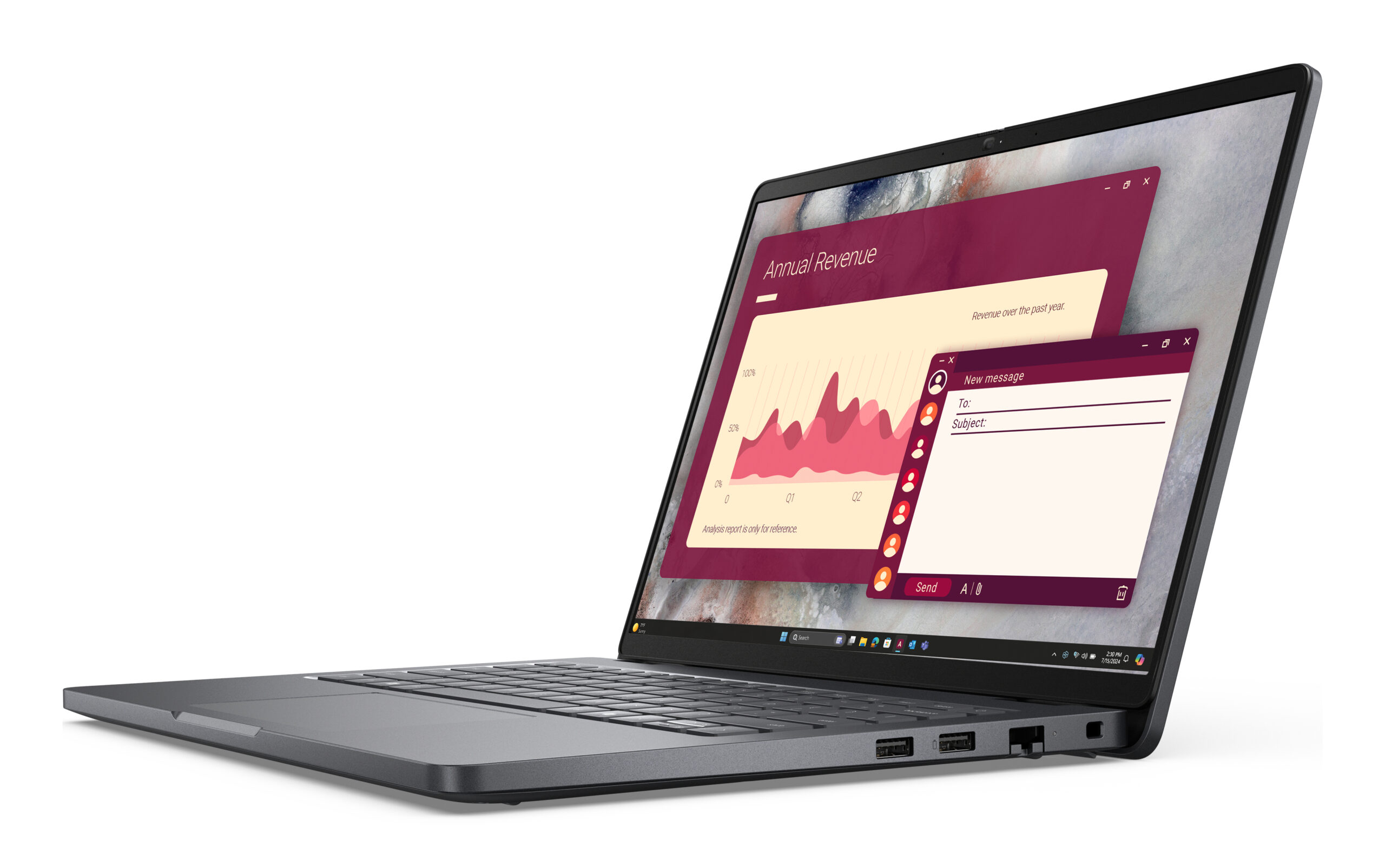DELL Pro 14 PC14250 Intel Core 5 120U Laptop 35,6 cm (14") Full HD+ 16 GB DDR5-SDRAM 512 GB SSD Wi-Fi 6E (802.11ax) Windows 11 Pro Zwart US International - Afbeelding 4