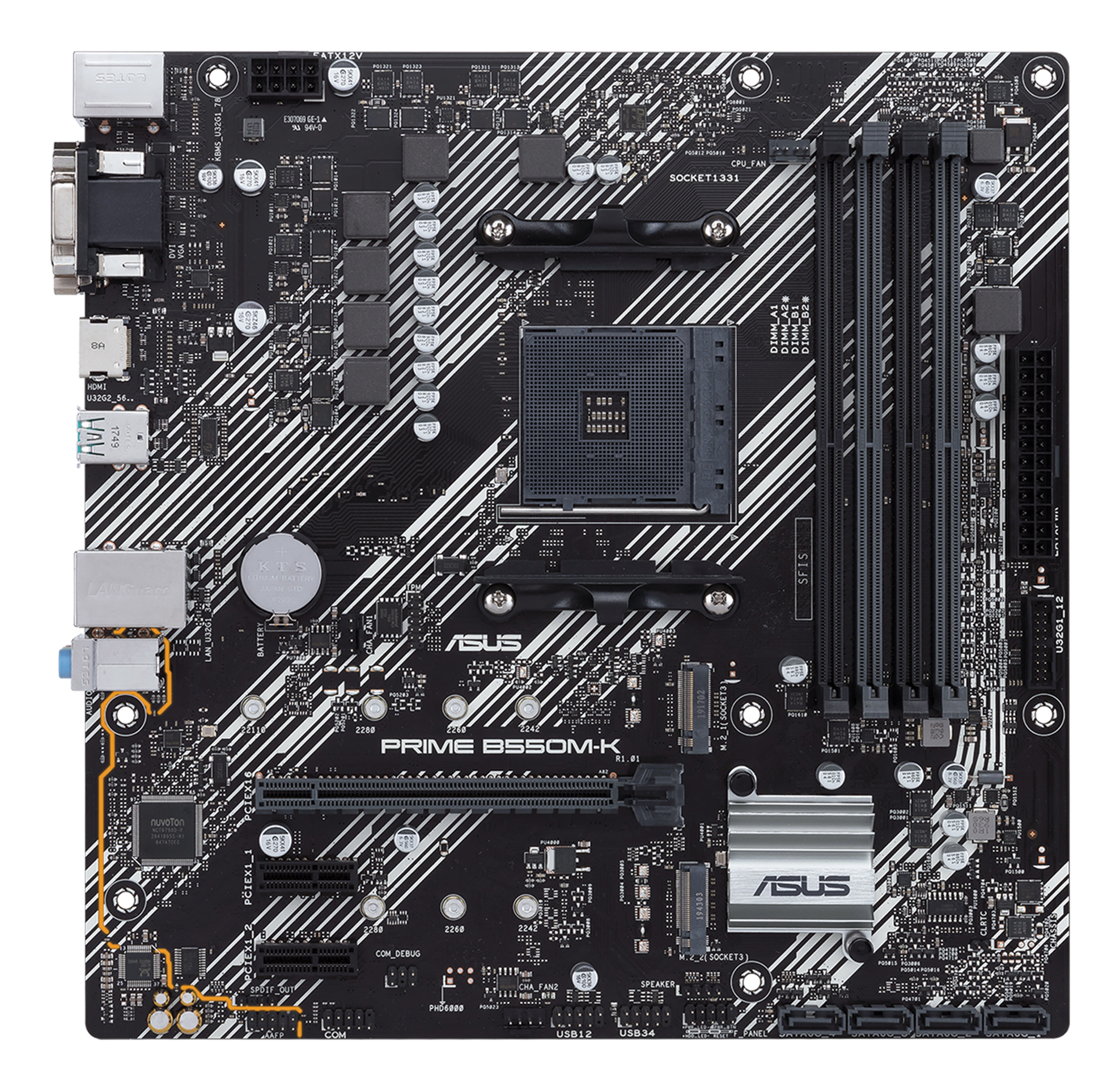 ASUS PRIME B550M-K AMD B550 Socket AM4 micro ATX - Afbeelding 2