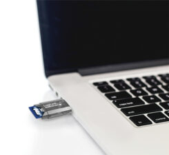 LogiLink CR0007 geheugenkaartlezer USB 2.0 Zwart - Afbeelding 4