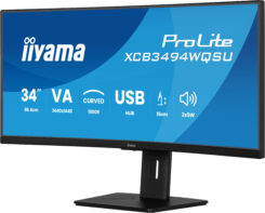iiyama ProLite XCB3494WQSU-B1 computer monitor 86,4 cm (34") 3440 x 1440 Pixels UltraWide Quad HD LED Zwart - Afbeelding 6